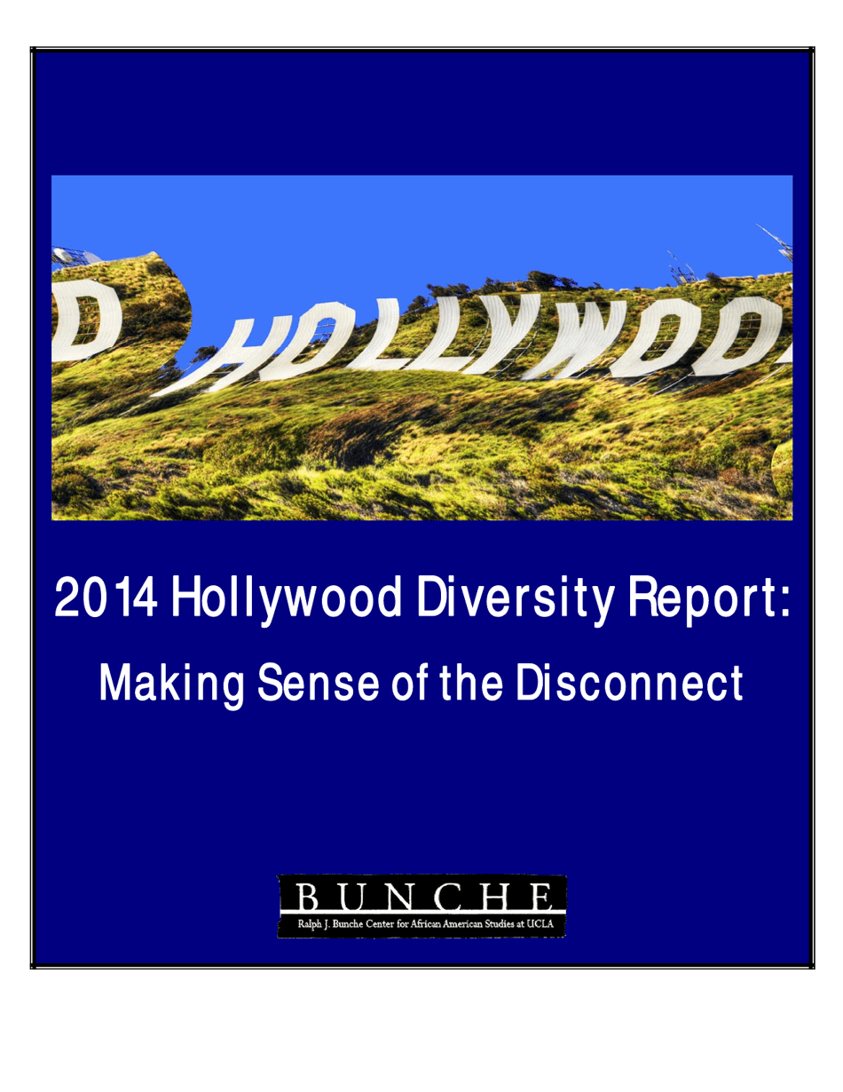 Hollywood Diversity Report - Making Sense of the Disconnect - Ucla, Page 1