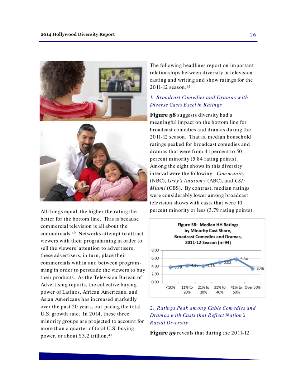 Hollywood Diversity Report - Making Sense of the Disconnect - Ucla, Page 28