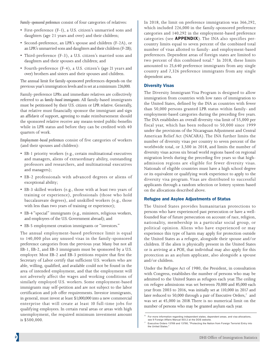 U.S. Lawful Permanent Residents:, Page 2