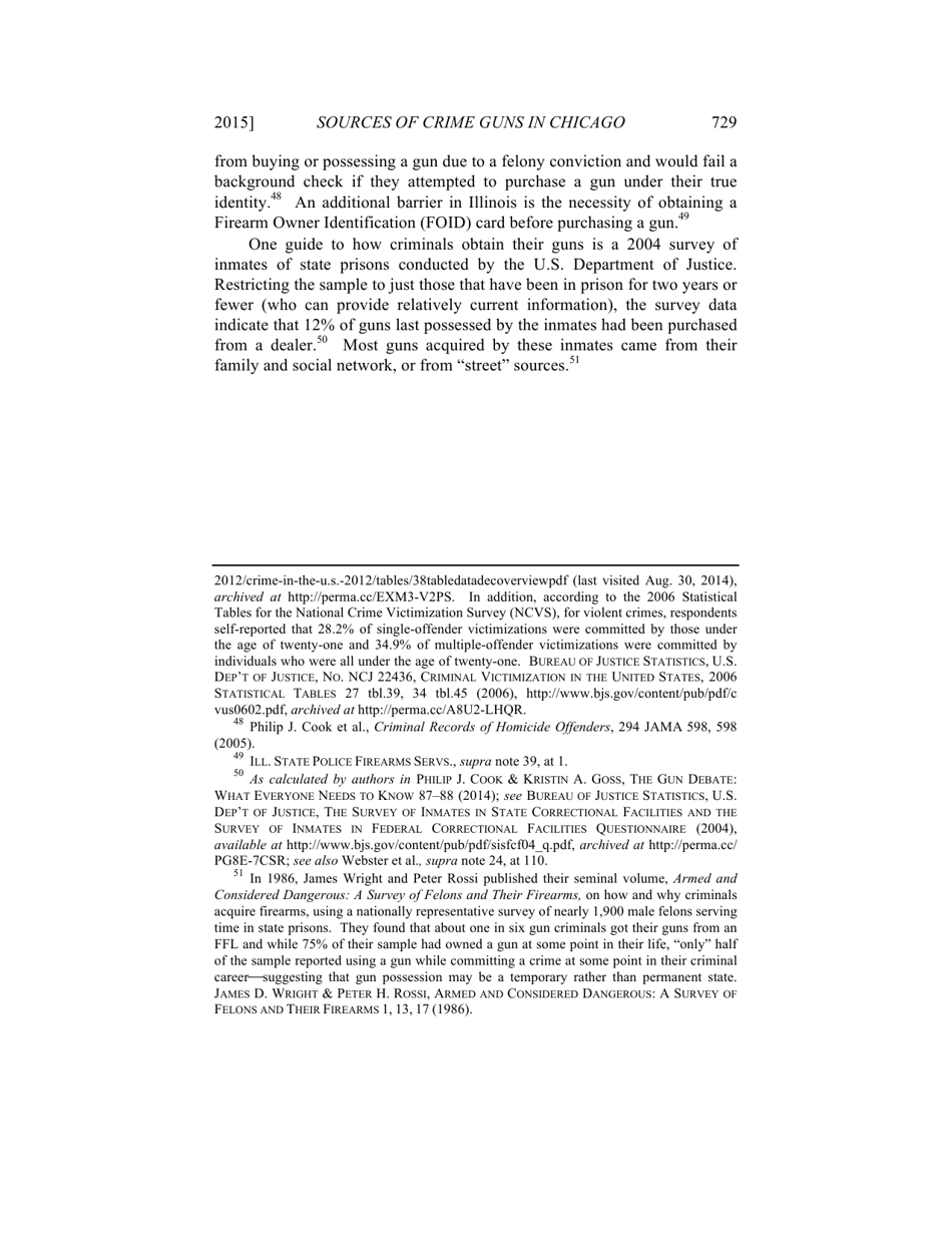 Some Sources of Crime Guns in Chicago: Dirty Dealers, Straw Purchasers, and Traffickers, Page 13