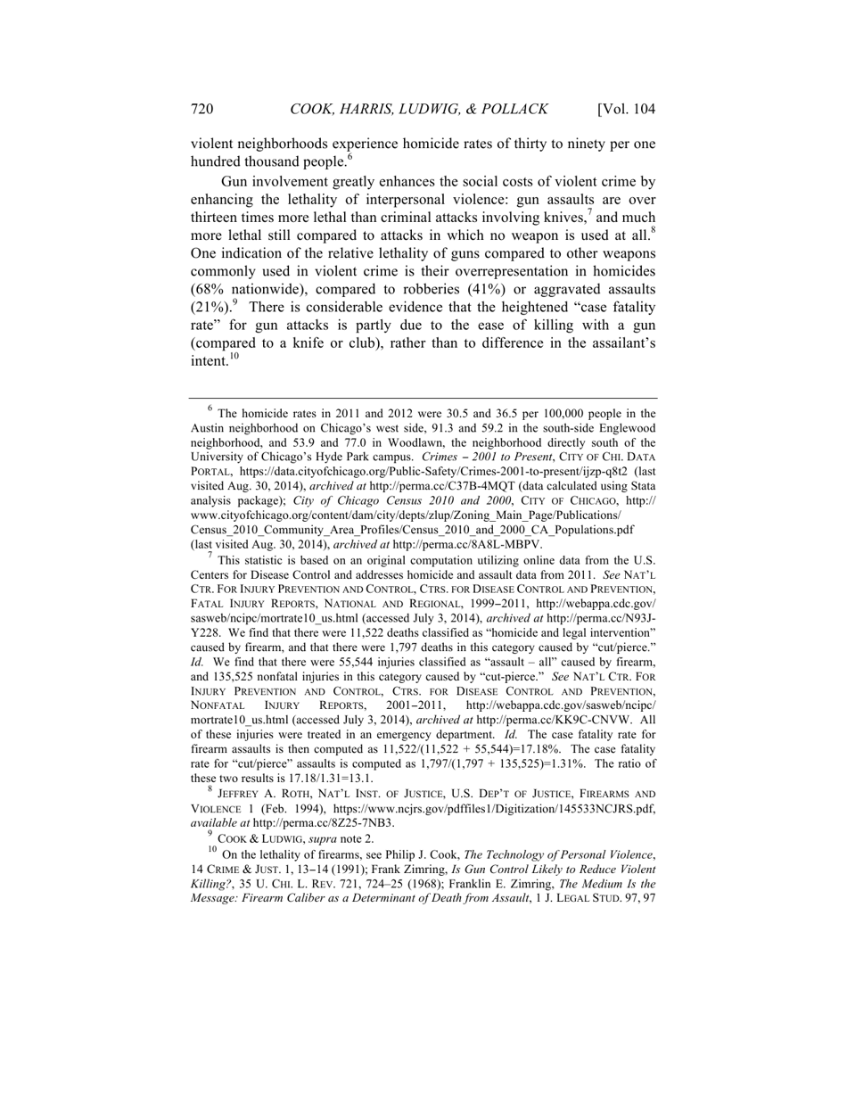 Some Sources of Crime Guns in Chicago: Dirty Dealers, Straw Purchasers, and Traffickers, Page 4