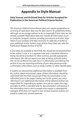 Style Manual for Political Science - Apsa, Page 38