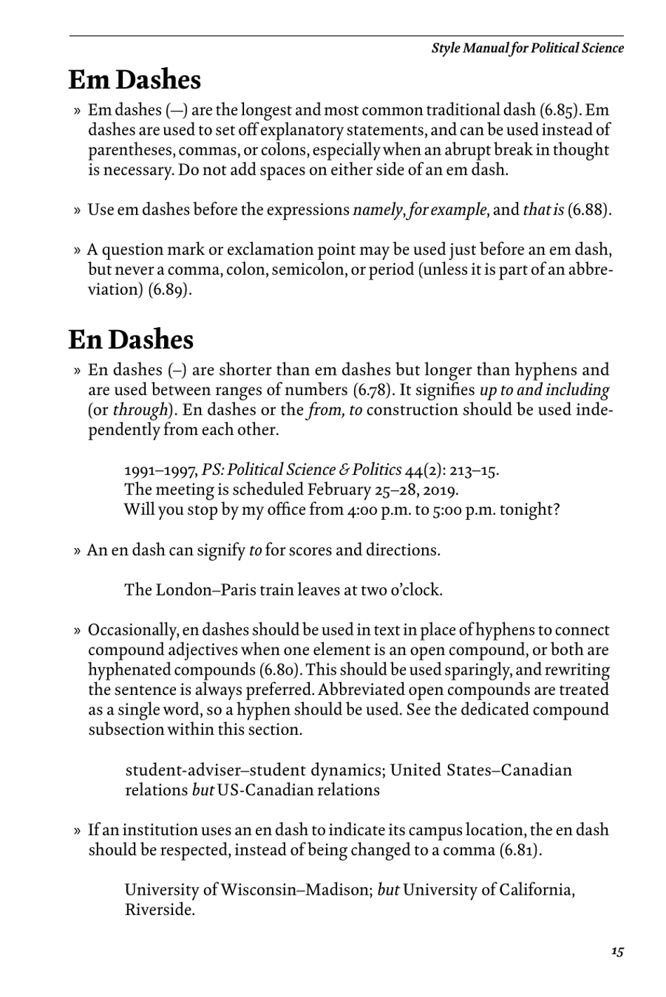 Style Manual for Political Science - Apsa, Page 21