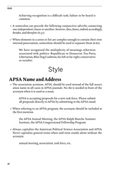 Style Manual for Political Science - Apsa, Page 24