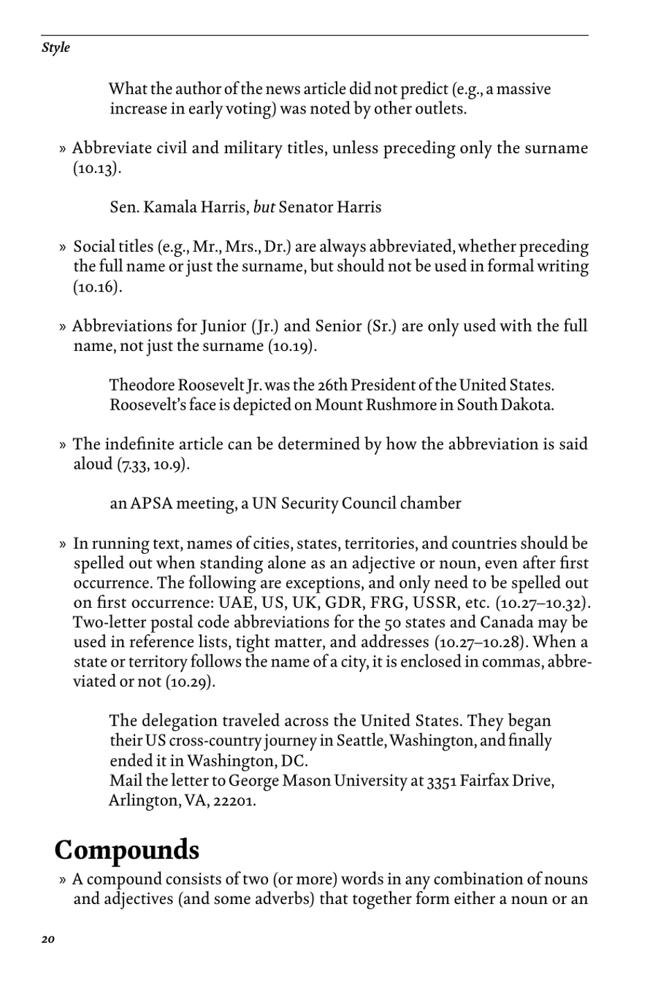 Style Manual for Political Science - Apsa, Page 26