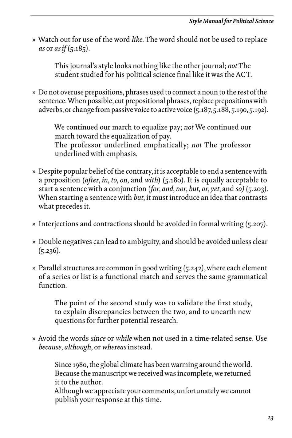 Style Manual for Political Science - Apsa, Page 29