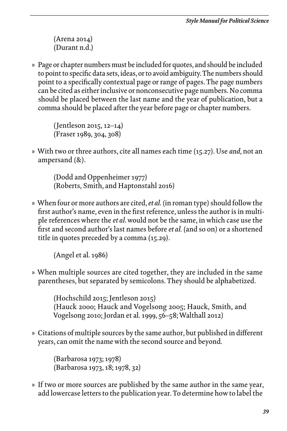 Style Manual for Political Science - Apsa, Page 45