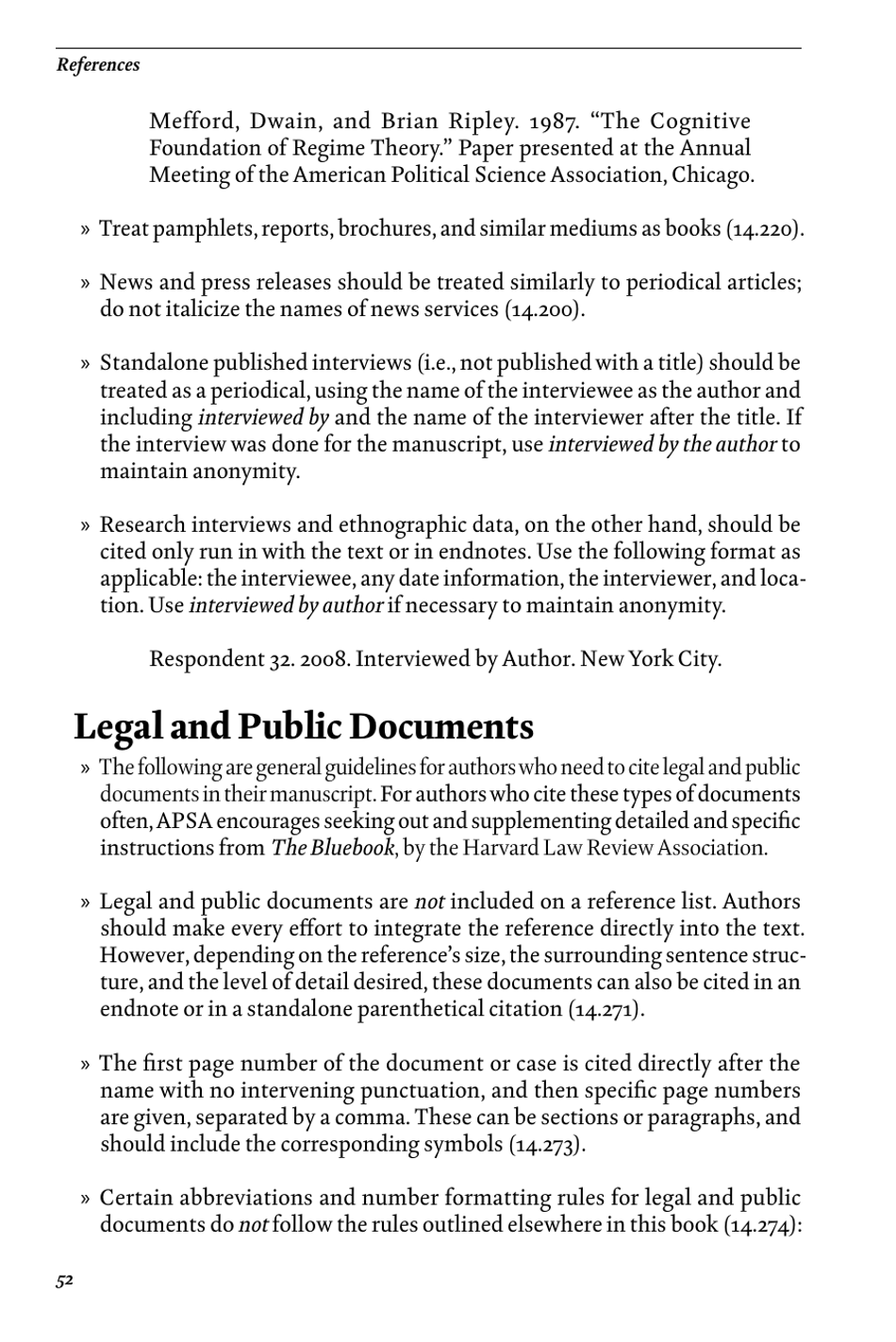 Style Manual for Political Science - Apsa, Page 58