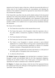 Residential Rental Agreement Template - Massachusetts, Page 6