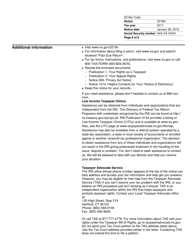 IRS Notice Cp3219n, Notice of Deficiency, Page 6