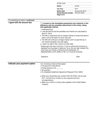 IRS Notice Cp3219n, Notice of Deficiency, Page 8