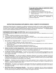 Form B-70 Declaration of Dependency - Maine, Page 2