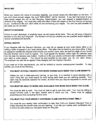 Benefit Rights Information - West Virginia, Page 2
