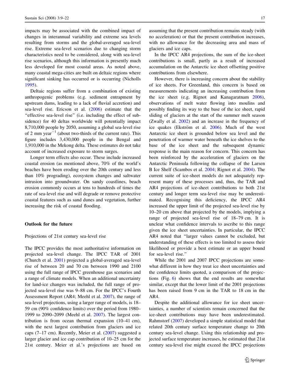 Understanding Global Sea Levels: Past, Present and Future - John a. Church, Neil J. White, Thorkild Aarup, W. Stanley Wilson, Philip L. Woodworth, Catia M. Domingues, John R. Hunter, Kurt Lambeck, Page 9