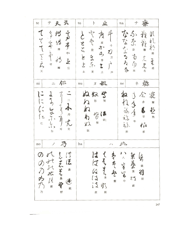 Appendix IV - Variant Kana Forms - P.g. O&#039;neill&#039;s, a Reader of Handwritten Japanese, Page 3