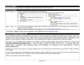 Form DFA-2 Application for Benefits - West Virginia, Page 12