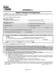 Form DFA-2 Application for Benefits - West Virginia, Page 14