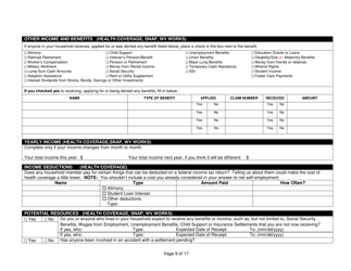 Form DFA-2 Application for Benefits - West Virginia, Page 9
