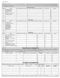 Form DHS1240 Application for Financial and Snap Assistance - Hawaii, Page 8