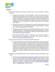 Nyc Department of Education Social Media Guidelines - New York City, Page 10