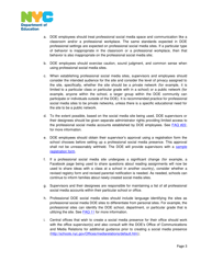 Nyc Department of Education Social Media Guidelines - New York City, Page 3