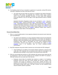 Nyc Department of Education Social Media Guidelines - New York City, Page 9