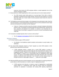 Nyc Department of Education Social Media Guidelines - New York City, Page 12