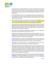 Nyc Department of Education Social Media Guidelines - New York City, Page 3