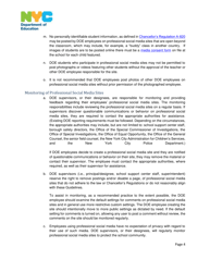 Nyc Department of Education Social Media Guidelines - New York City, Page 4