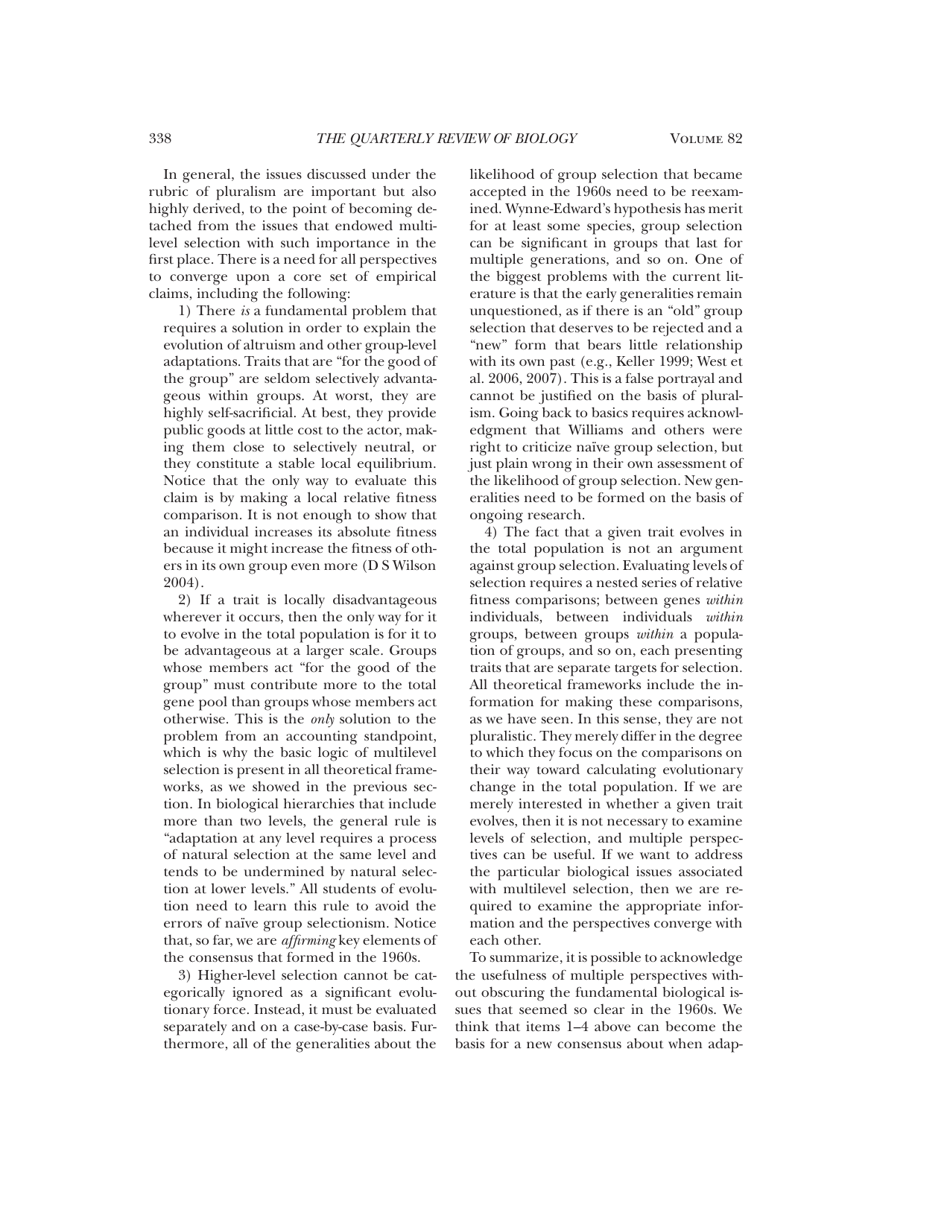 The Quarterly Review of Biology -the University of Chicago, Page 12