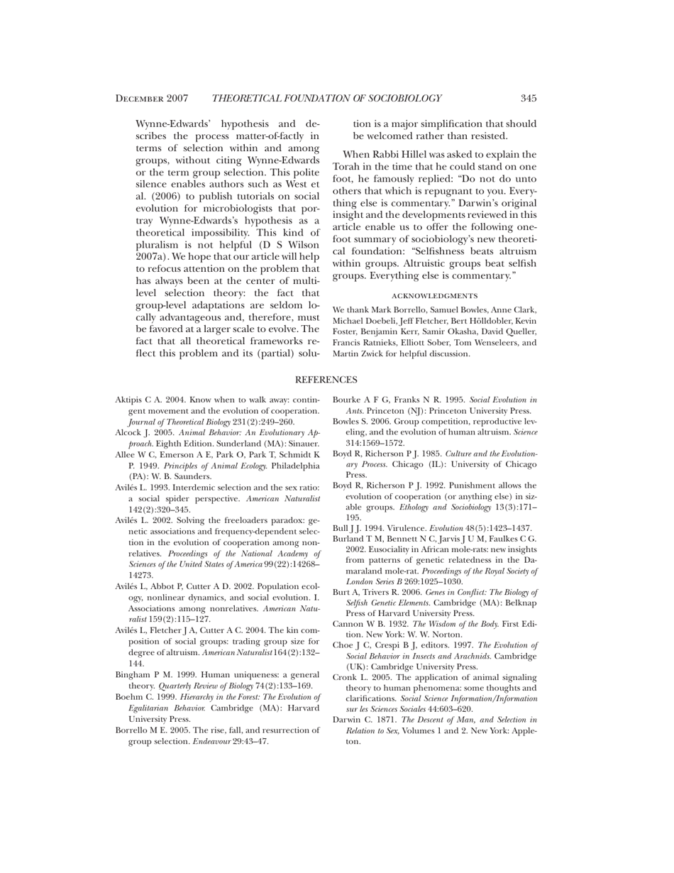 The Quarterly Review of Biology -the University of Chicago, Page 19