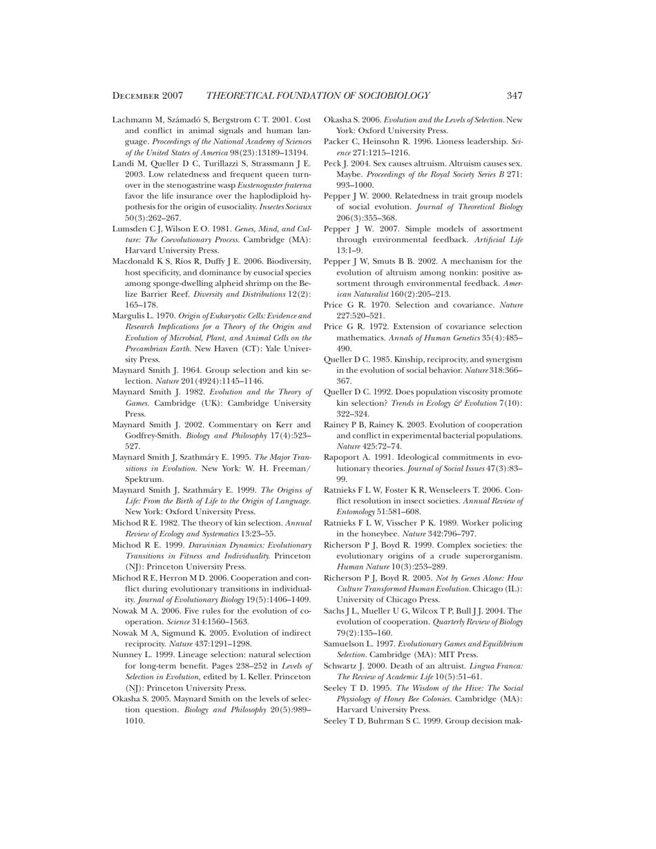 The Quarterly Review of Biology -the University of Chicago, Page 21