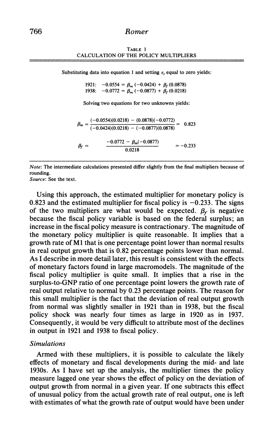 What Ended the Great Depression? - Christina D. Romer, the Journal of Economic History, Page 10
