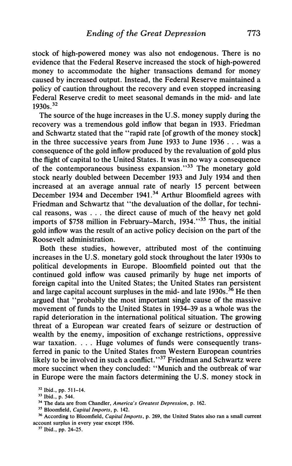 What Ended the Great Depression? - Christina D. Romer, the Journal of Economic History, Page 17