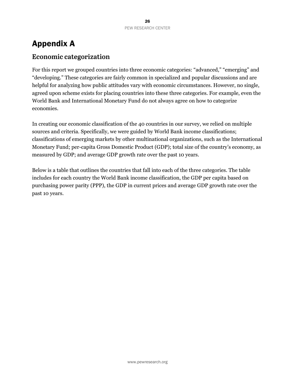 Smartphone Ownership and Internet Usage Continues to Climb in Emerging Economies but Advanced Economies Still Have Higher Rates of Technology Use - Jacob Poushter, Page 27