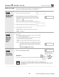Instructions for IRS Form 1040, 1040-SR, Page 43
