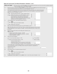 Instructions for IRS Form 1040, 1040-SR, Page 83