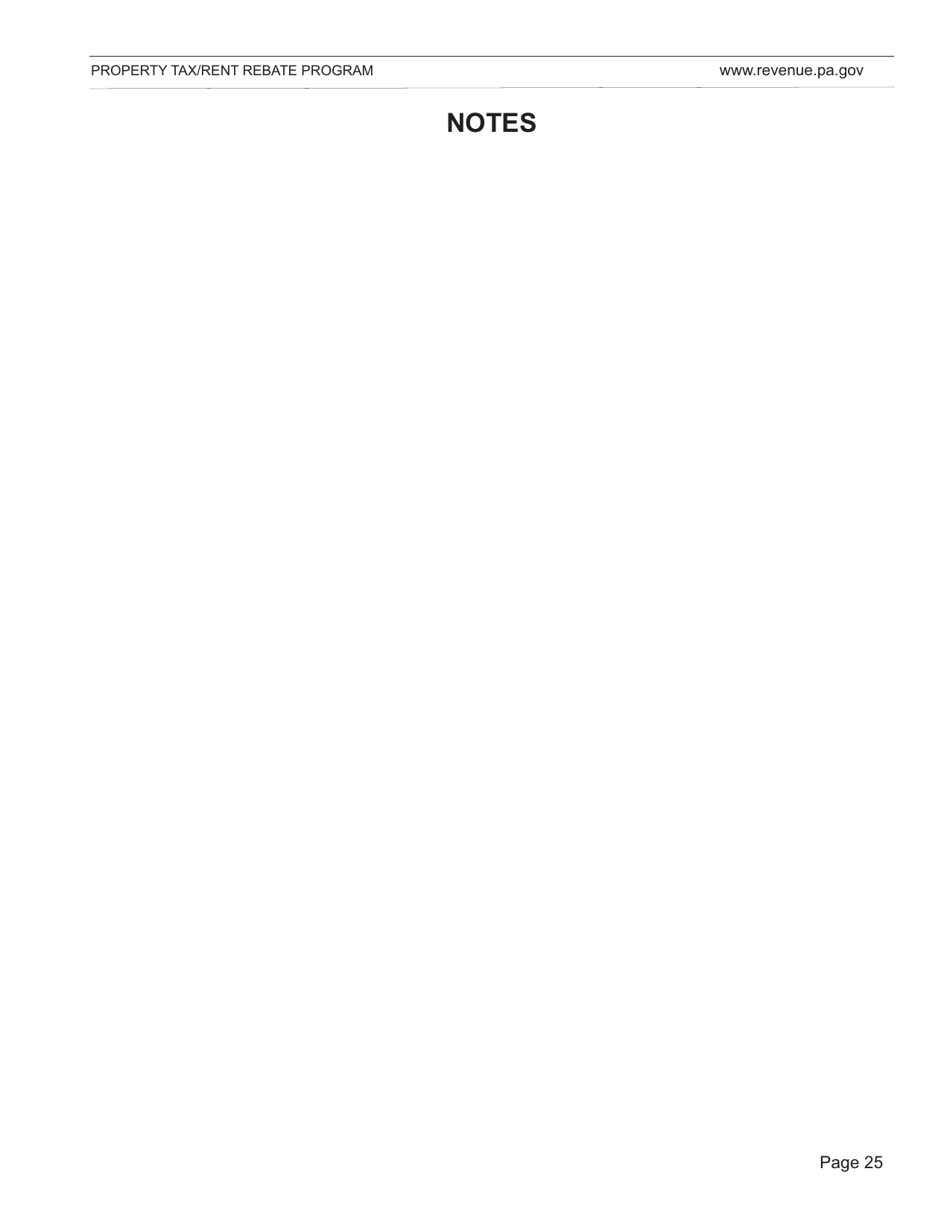 Form DFO-03 (EX) Property Tax / Rent Rebate Preparation Guide - Pennsylvania, Page 29