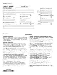 Form IT-1099-R Summary of Federal Form 1099-r Statements - New York, Page 2