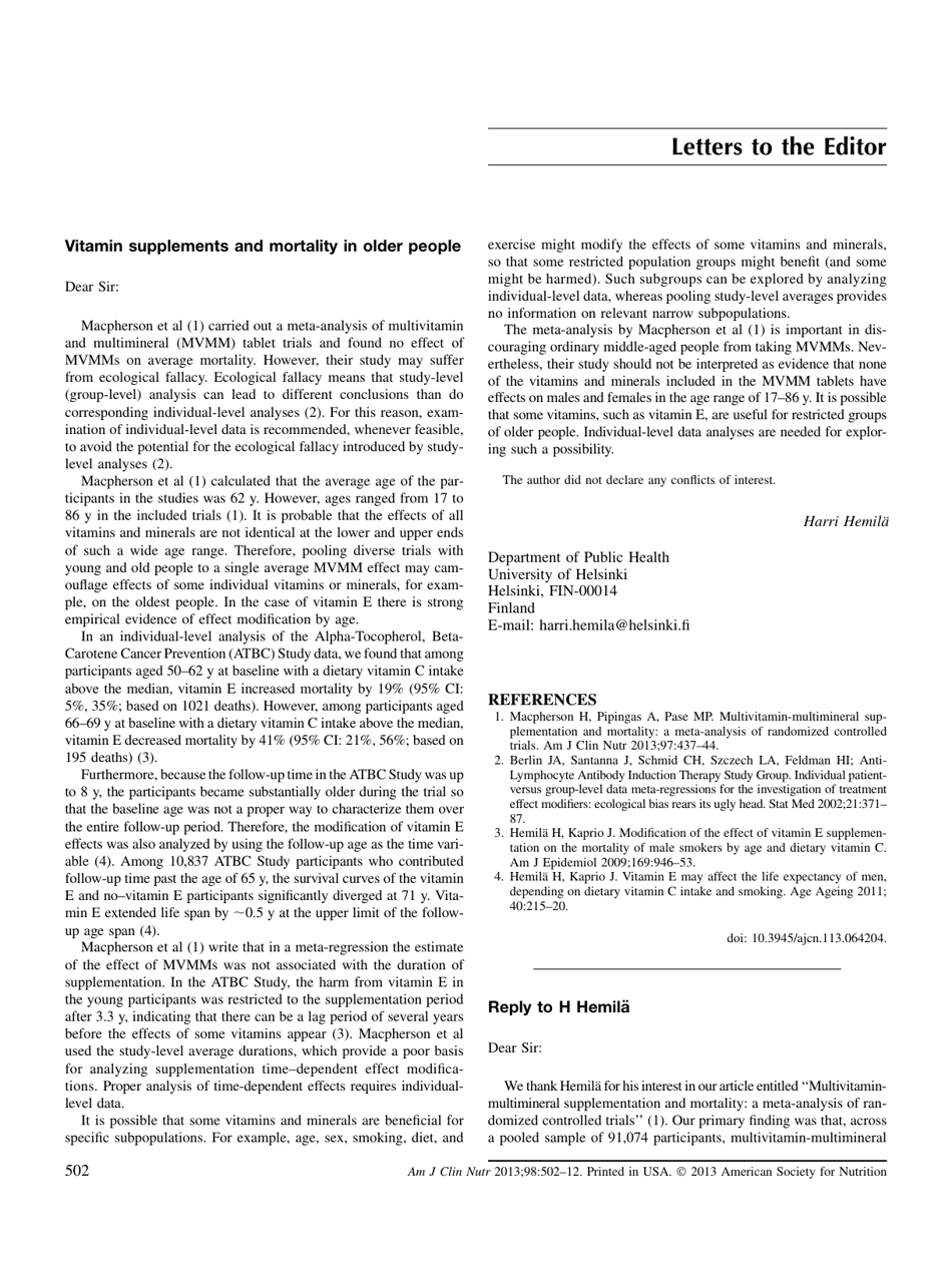 Consumption of Artificial Sweetener and Sugar-Containing Sodaand Risk of Lymphoma and Leukemia in Men and Women - the American Journal of Clinical Nutrition, Page 11