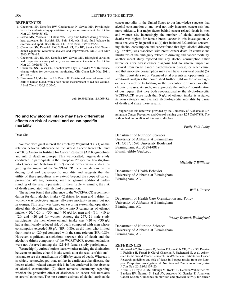 Consumption of Artificial Sweetener and Sugar-Containing Sodaand Risk of Lymphoma and Leukemia in Men and Women - the American Journal of Clinical Nutrition, Page 15