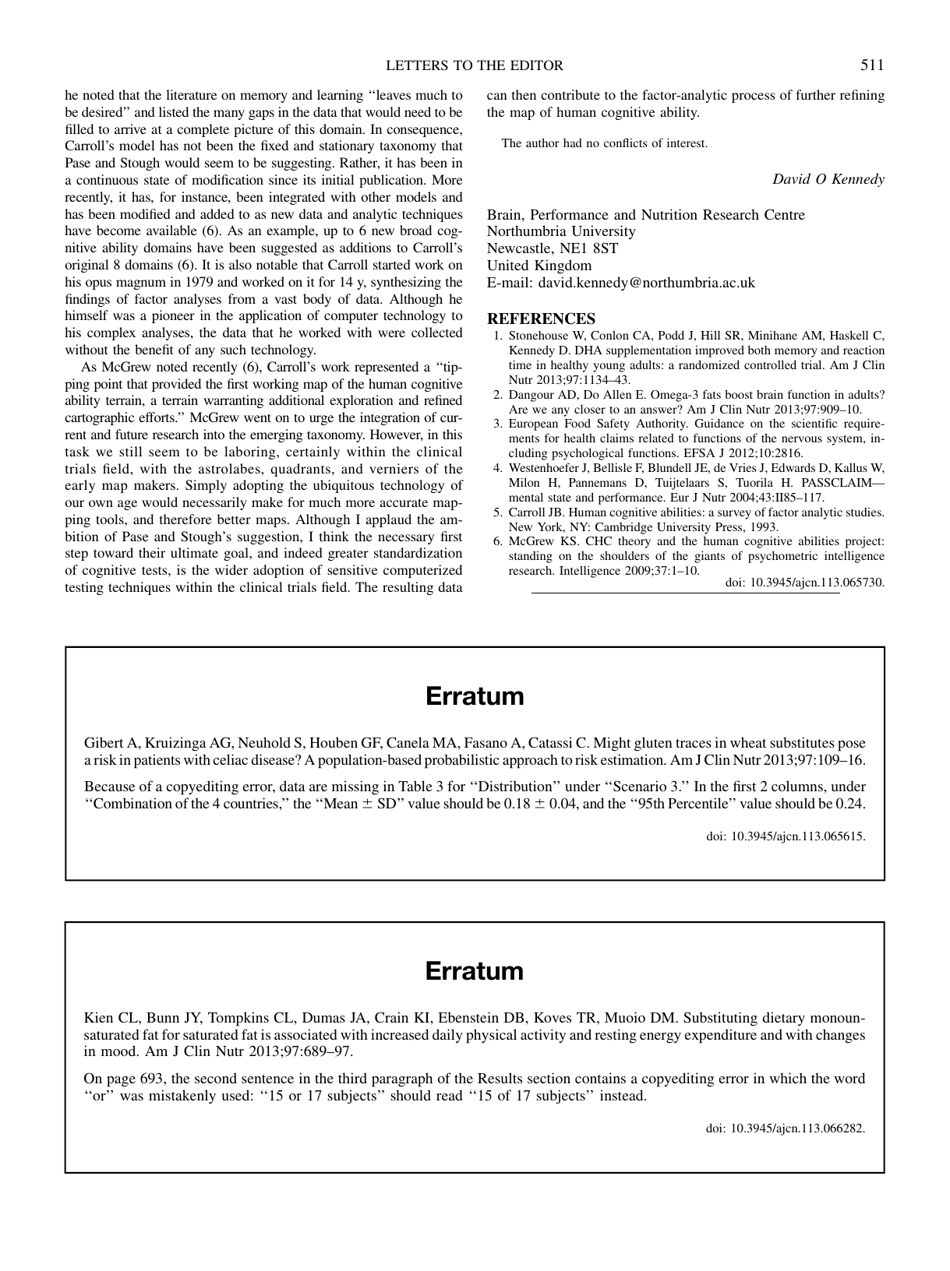 Consumption of Artificial Sweetener and Sugar-Containing Sodaand Risk of Lymphoma and Leukemia in Men and Women - the American Journal of Clinical Nutrition, Page 20