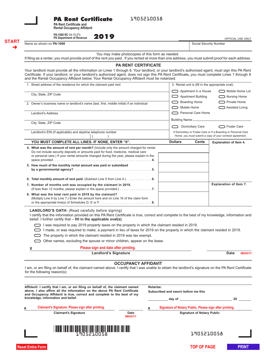 download-instructions-for-form-pa-1000-property-tax-or-rent-rebate-claim-pdf-2019-templateroller