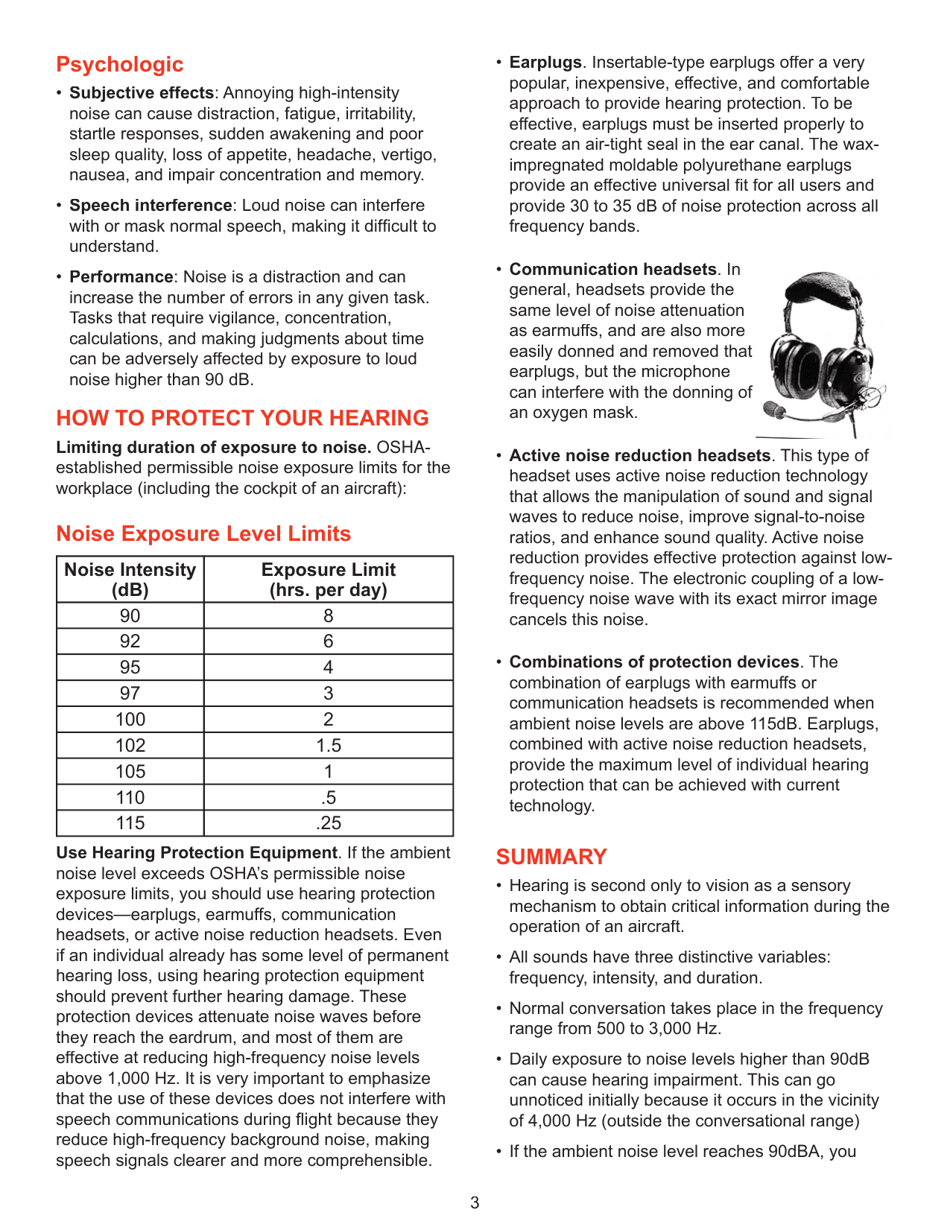 Hearing and Noise in Aviation, Page 3