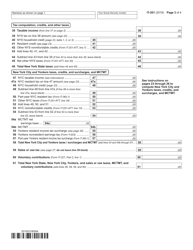 Form IT-201 Resident Income Tax Return - New York, Page 3
