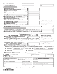 Form IT-201 Resident Income Tax Return - New York, Page 4