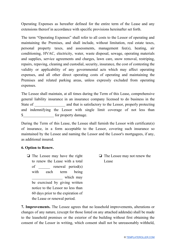 Commercial Lease Agreement Template - New Hampshire, Page 4