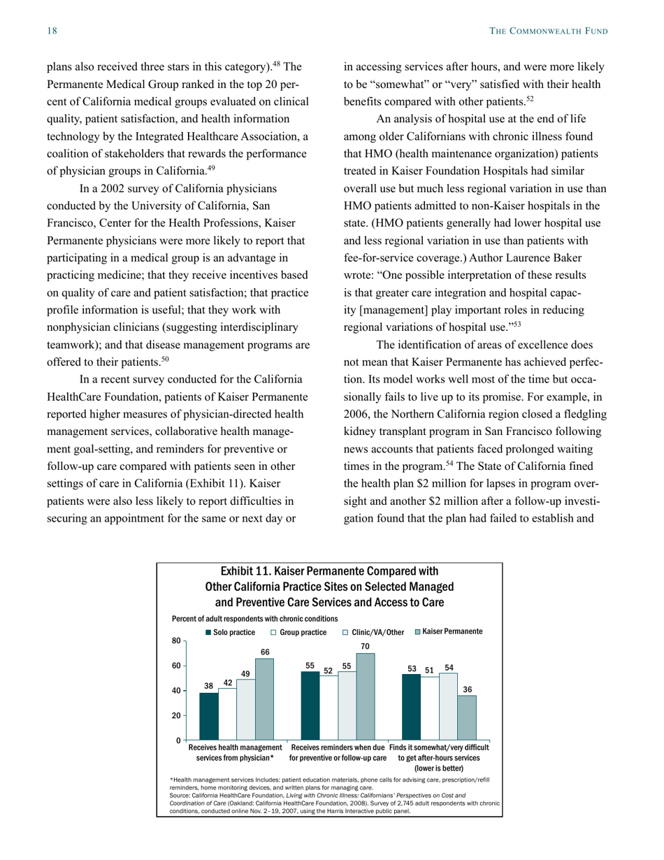 kaiser permanente case study interview