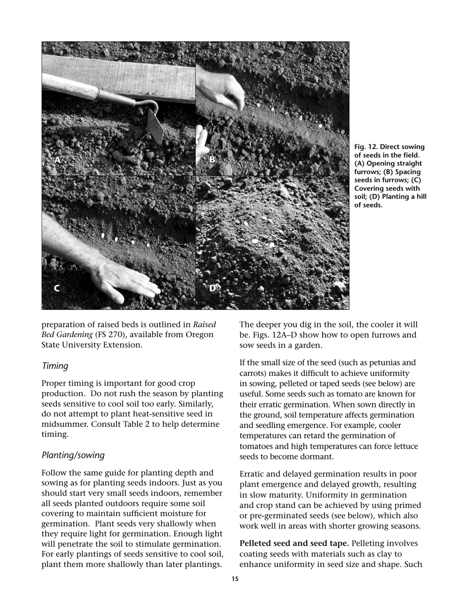 Propagating Plants From Seed - G.n.m. Kumar, F.e. Larsen, and K.a. Schekel, Page 17
