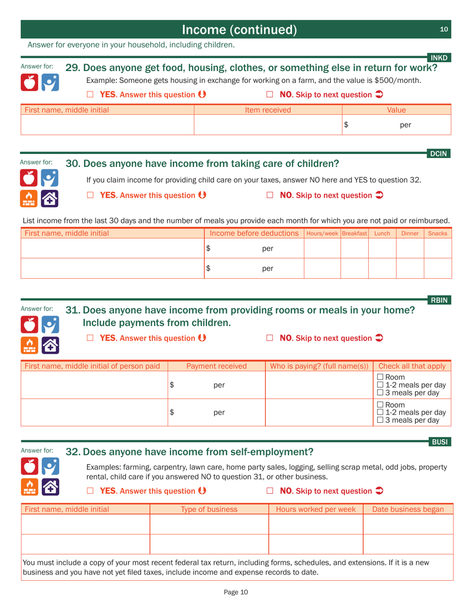 Form 202 Application for Benefits - Vermont, Page 12